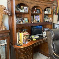 Desk, the credenza, the hutch and the chair for $2750. I’m somewhat negotiable as well. 