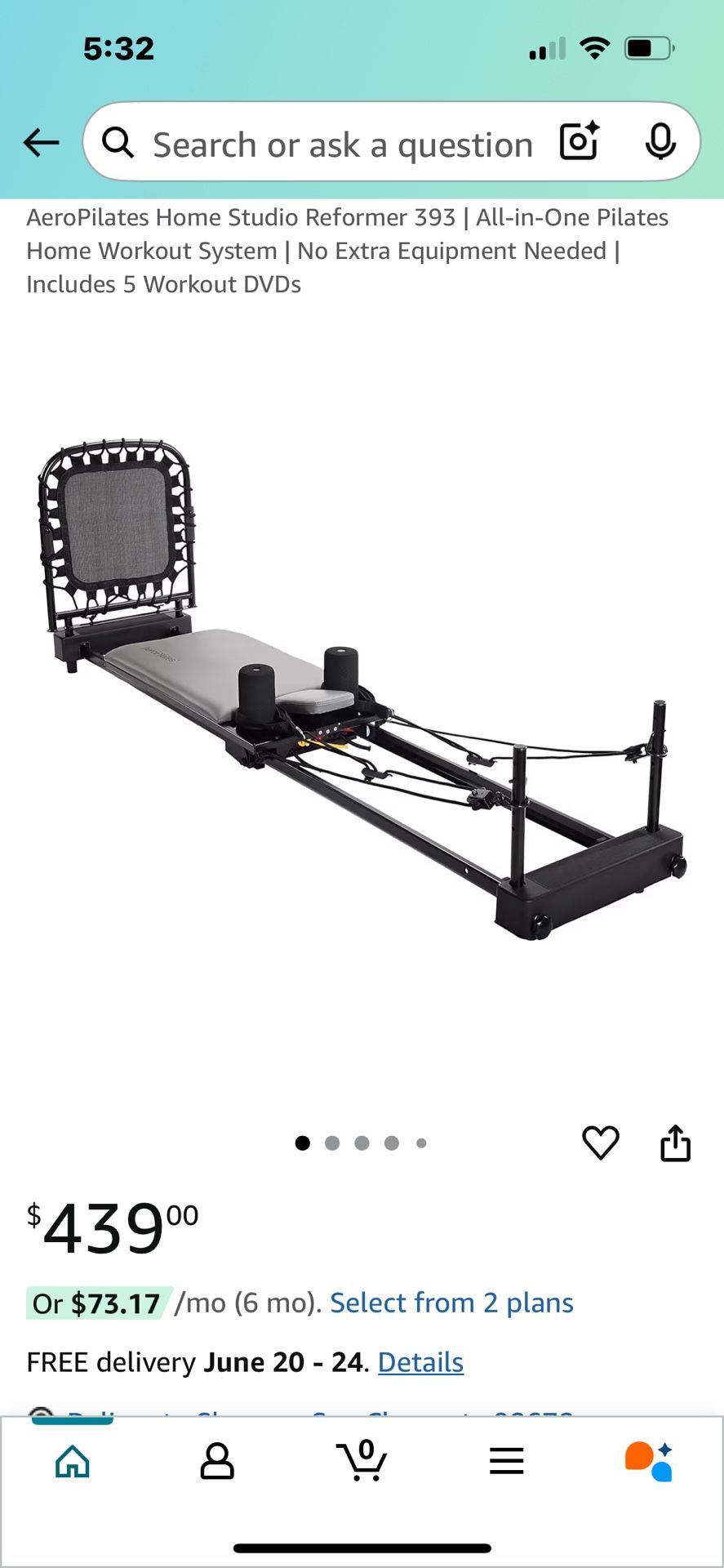 Aero Pilates Reformer