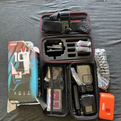 GoPro Hero 10 Black Bundle – Camera + Accessories (Great Condition!)