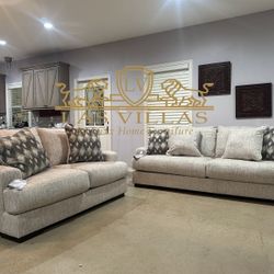 Ashley Sofa and Loveseat 
