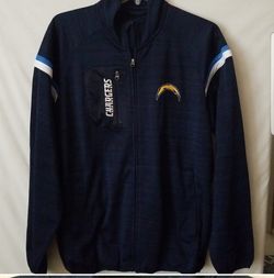 LA Chargers Men Track Jacket Size  2XL