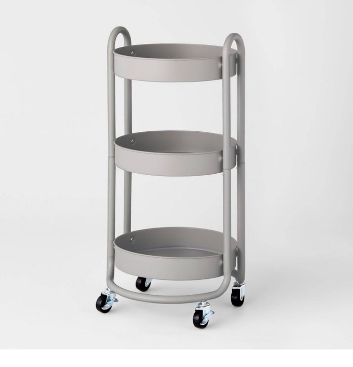 3-tier Round Utility Cart