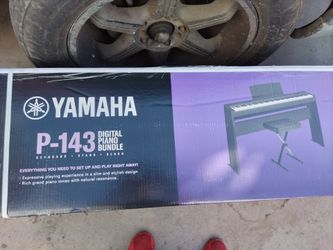Yamaha P-143 Digital Piano Bundle