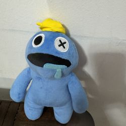 Peluche Roblox Rainbow Friends Azul – Usado en buen estado