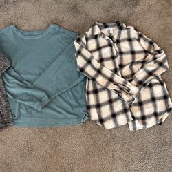 Flannel & Sweaters- Women’s 