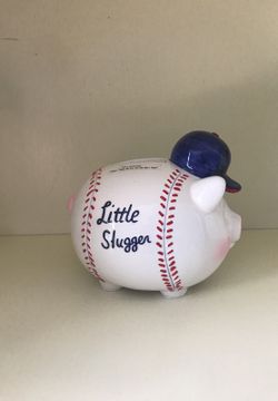 Little slugger baseball bank