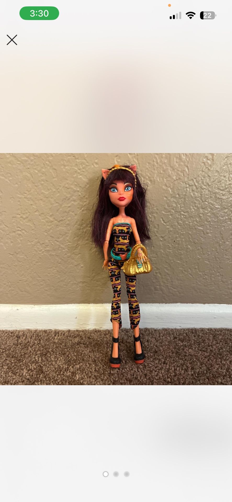 cleolei freaky fusion Monster High doll 