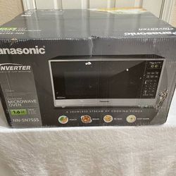 Brand New Panasonic Microwave Oven 1.6 Cu Ft Stainless Steel Countertop Inverter 1250W