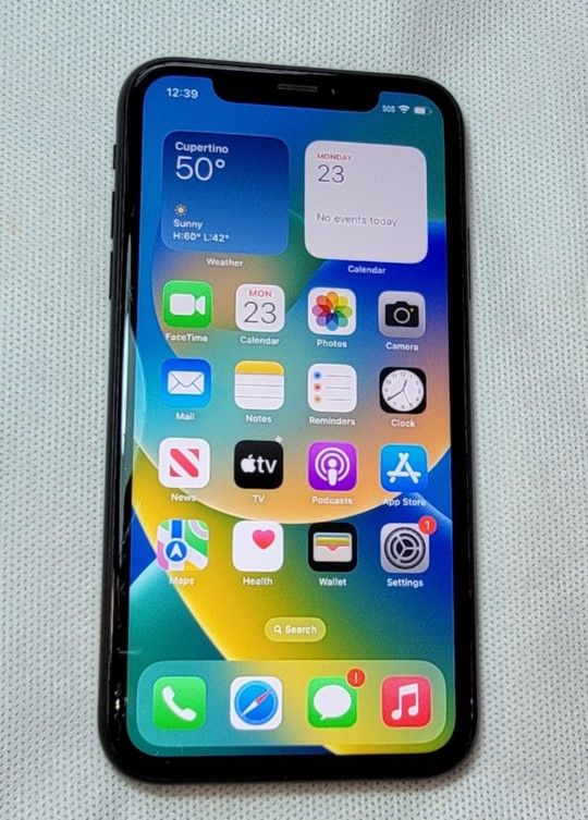 VERY NICE APPLE iPhone Xr 64GB FOR Spectrum Mobile Network