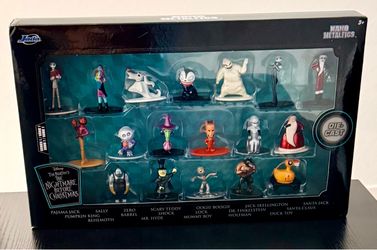 Nightmare before Christmas nano metal figs