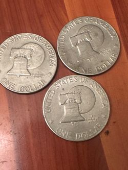 We are selling those old coin 3 them $500 rare coin