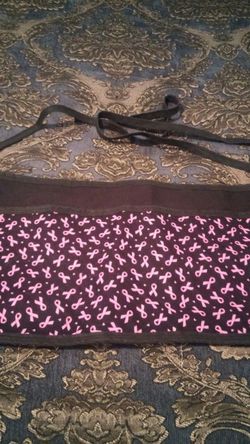 BREAST CANCER AWARENESS WAITRESS APRON
