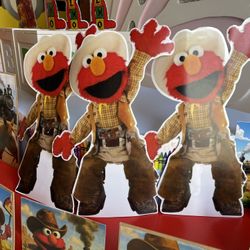 Cowboy Elmo Centerpiece Prints 