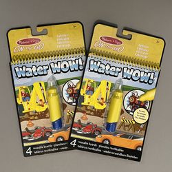 Melissa & Doug Water Reveal Vehicles Water Wow Pads