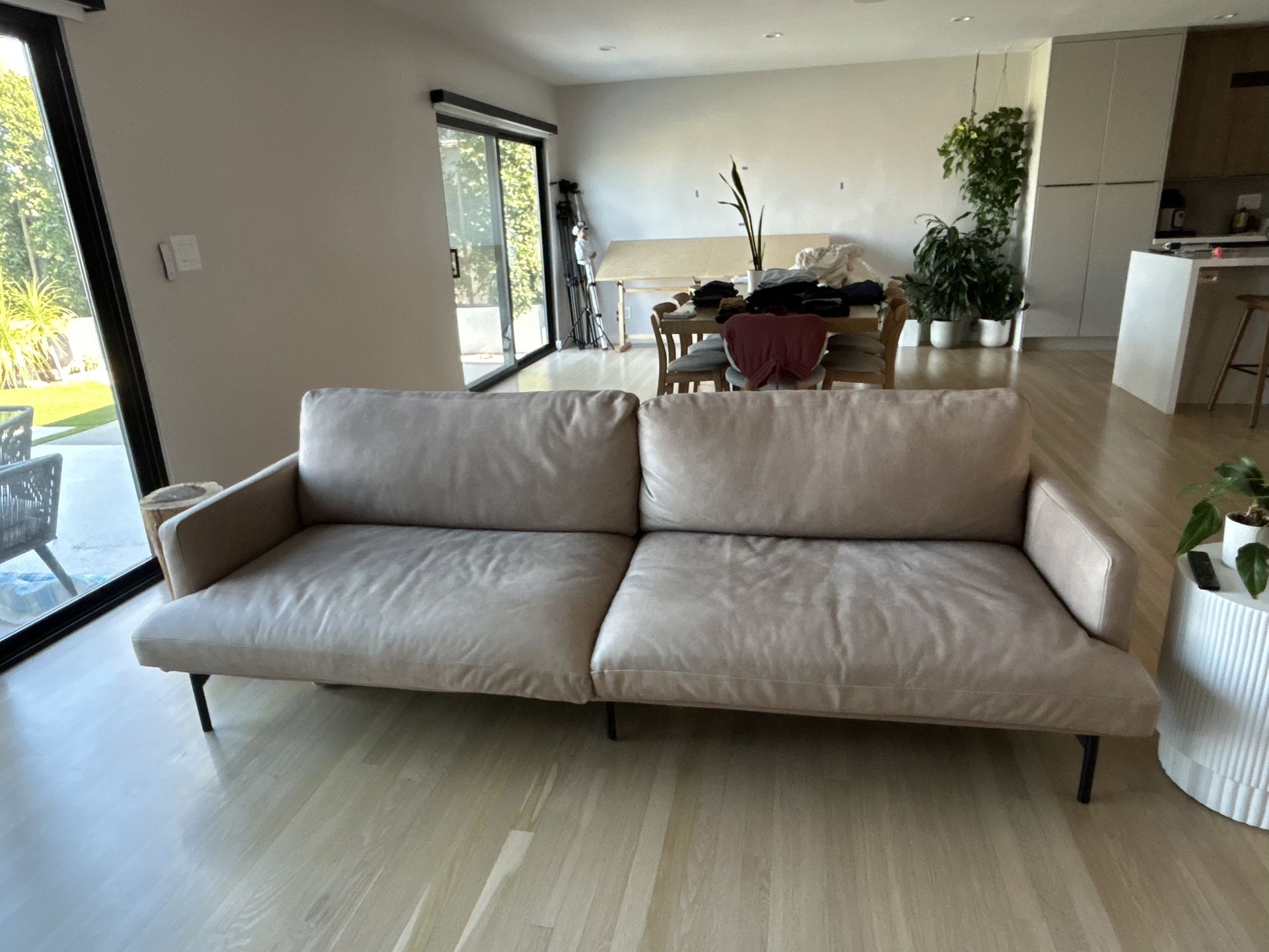 Timothy oulten Real Leather Couch