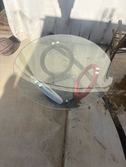 Round Glass Table Top