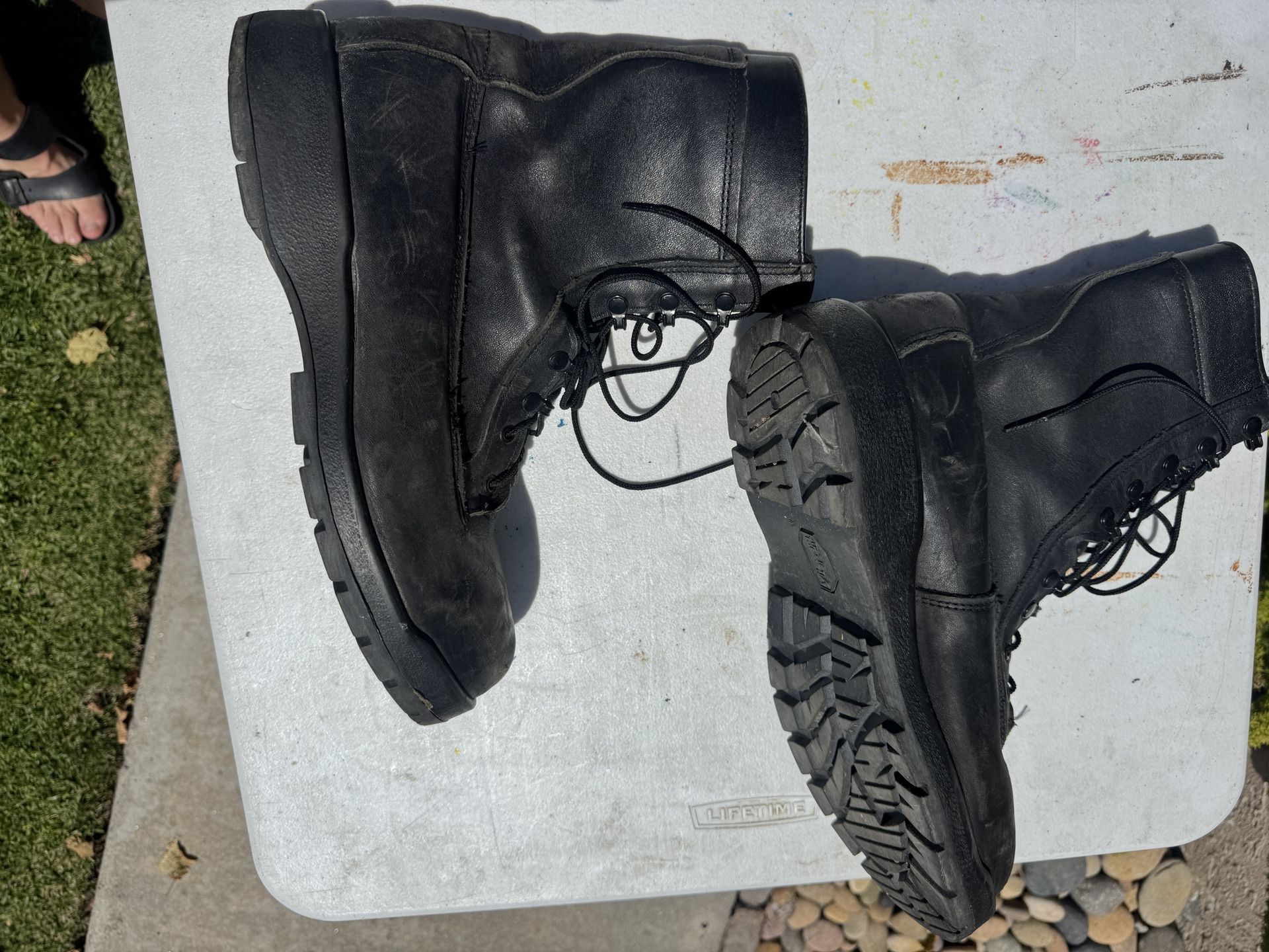 Belleville 360ST steel toe boots (black) - 12 W