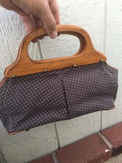 J.Crew new small tote bag. Polka dots print