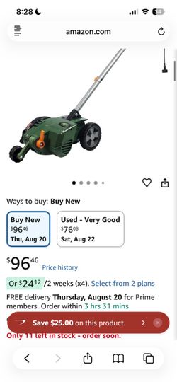 Brand new lawn edger