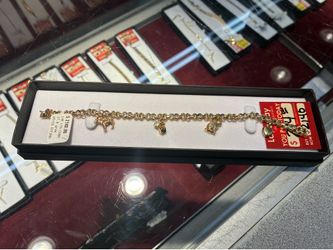 14k CHARM BRACELET