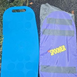 The Spooner Board and Blue Balance Board