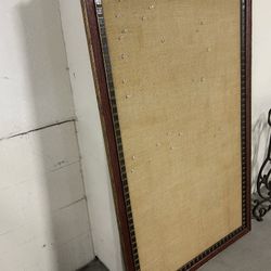 Custom Framed Push Pin board