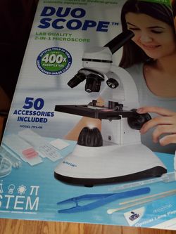 New Microscope and Science Kit