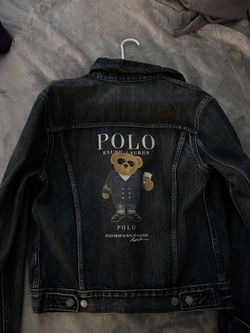 RARE polo Ralph Lauren Jean Jacket 