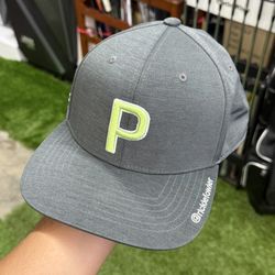 Puma Farmers Insurance Rickie Fowler Tour Exclusive Snapback Hat Gray