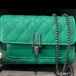 New Green Crossbody Purse $15
