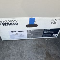 KOHLER Caxton White Undermount Bathroom Sink