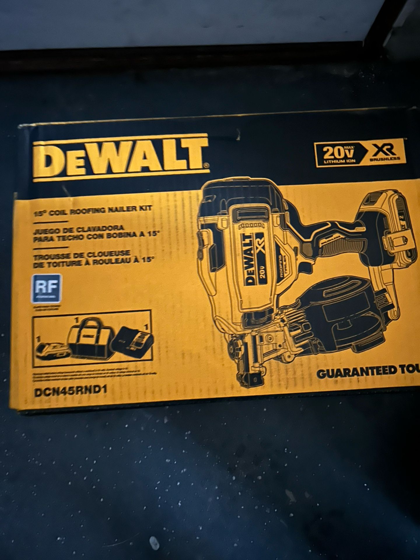 15 Coil Roofing Nailer Kit 