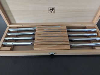 Zwilling 8-Count Stainless Steel Steak Knives