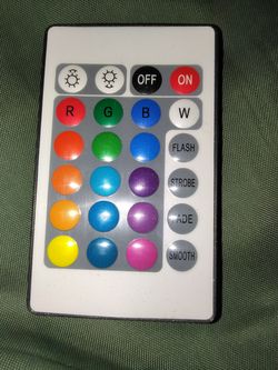 Digital LED light remote control