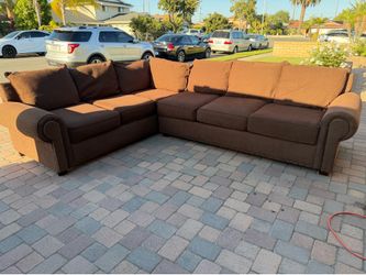 Brown Sectional Sofa for sale.
