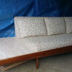 1960 Sofa with built-in marble end tables