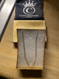 16” 10k Gold Cuban Chain for Baby/Child