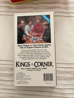 Kings in the Corner Card Game