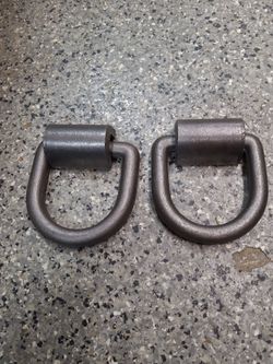 Pair 5/8 Weld On D rings
