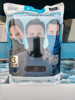 Arctic Cool Cooling Face Masks, 3 pack

