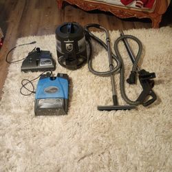 A Rainbow Carpet Washer And Vacuum Two In  One
