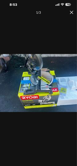 RYOBI 14 Amp Corded 10 in. Compound Miter Saw with LED Cutline Indicator