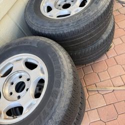 Stock Chevy Tahoe Tires With Rims