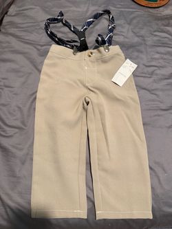 Boys pant/suspenders