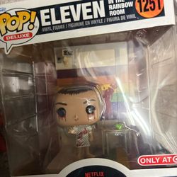 Stranger Things S4 Funko Pop With 11 In Rainbow Room