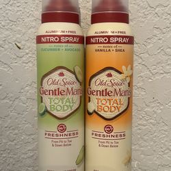 Old Spice Toral Body Spray $5 Each 