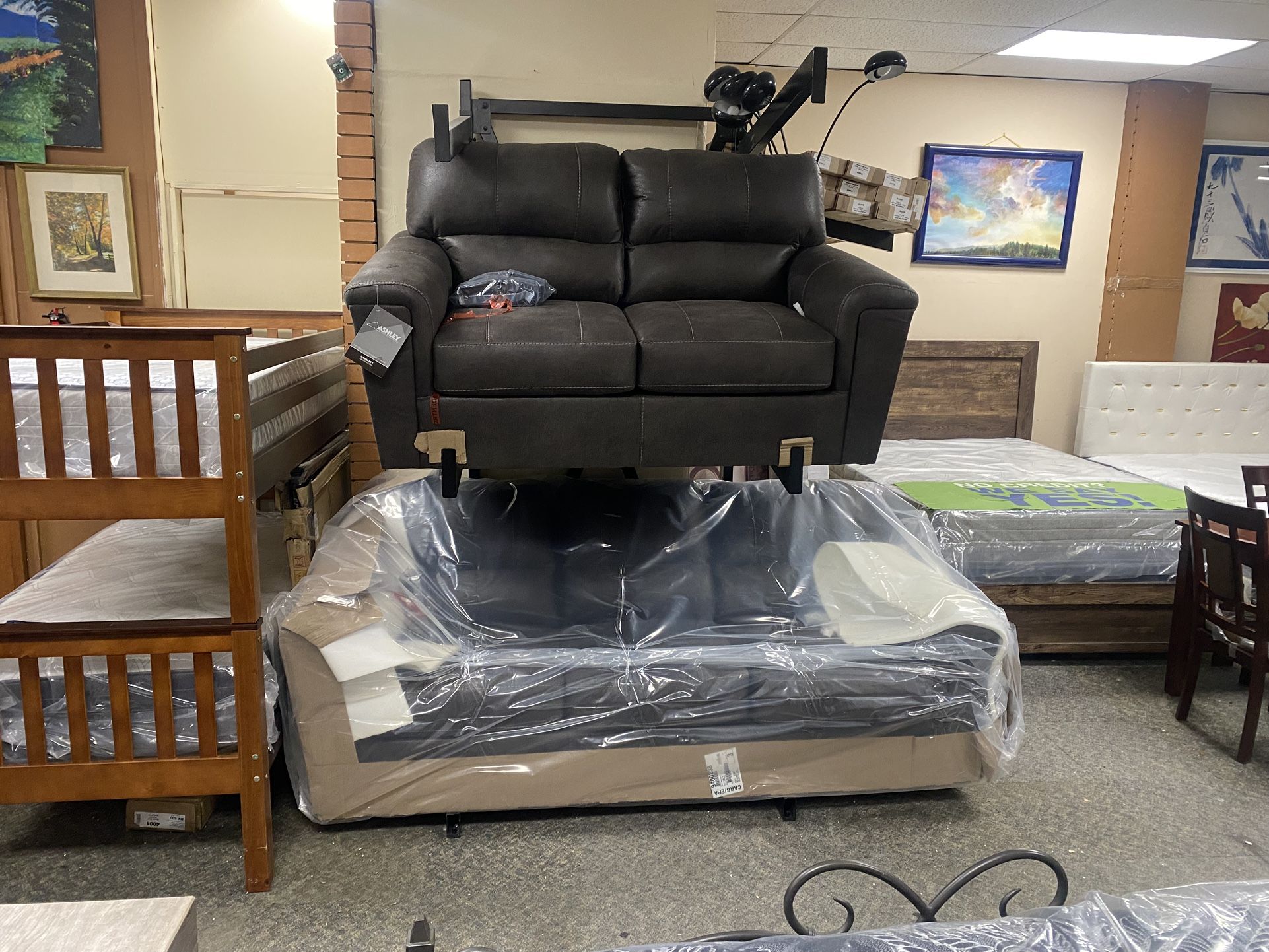 Brand new two-piece living room set