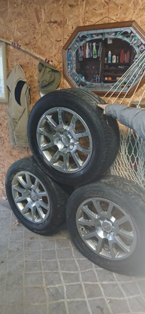 20 Inch Chevy Dinali Rims And Tires