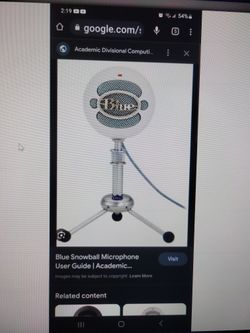 Logitech Blue SNOWBALL iCE Microphone