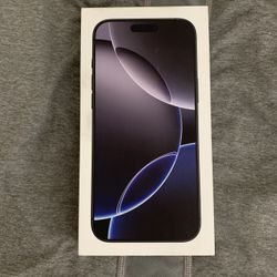 New Apple iPhone 16 Pro Max 512gb Black Unlocked For Any Carrier 